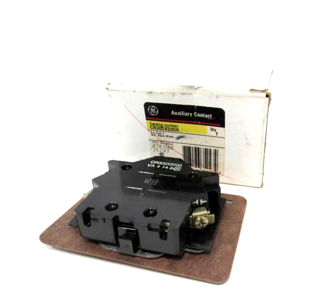 NEW GENERAL ELECTRIC CR305X200A AUXILIARY CONTACT
