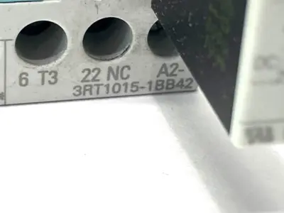 Used Siemens Power Contactor 3-P 7A w/ 3RT1916-1EH00 Surge Suppressor PLC Contactors Michigan US | Maverick Industrial Sales #1392606