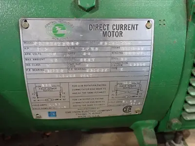 Used EMERSON 2110B412000 Motors (misc) Ohio US | HGR 24 #795206