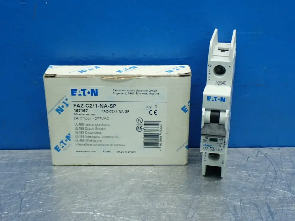 New | in-Stock EATON FAZC2/1NASP Circuit Breakers Ohio US | HGR 24 #901219