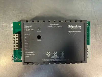 Schneider Electric XPUI4 Input power 24Vdc 50ma Andover Continuum (4.1.4)