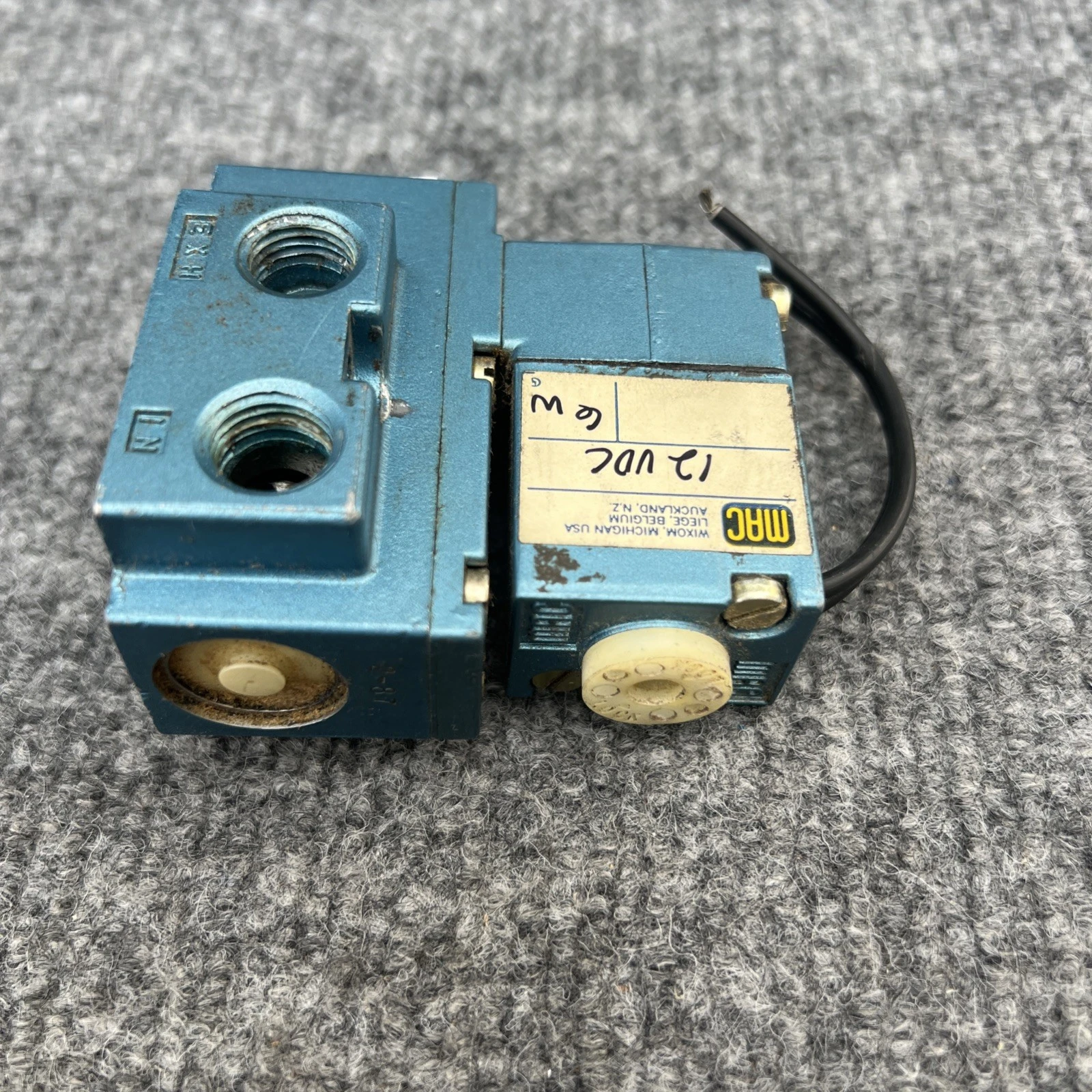 Used MAC 912A-PM-551BA Solenoid Valves California US | Davliegogo LLC #1707084