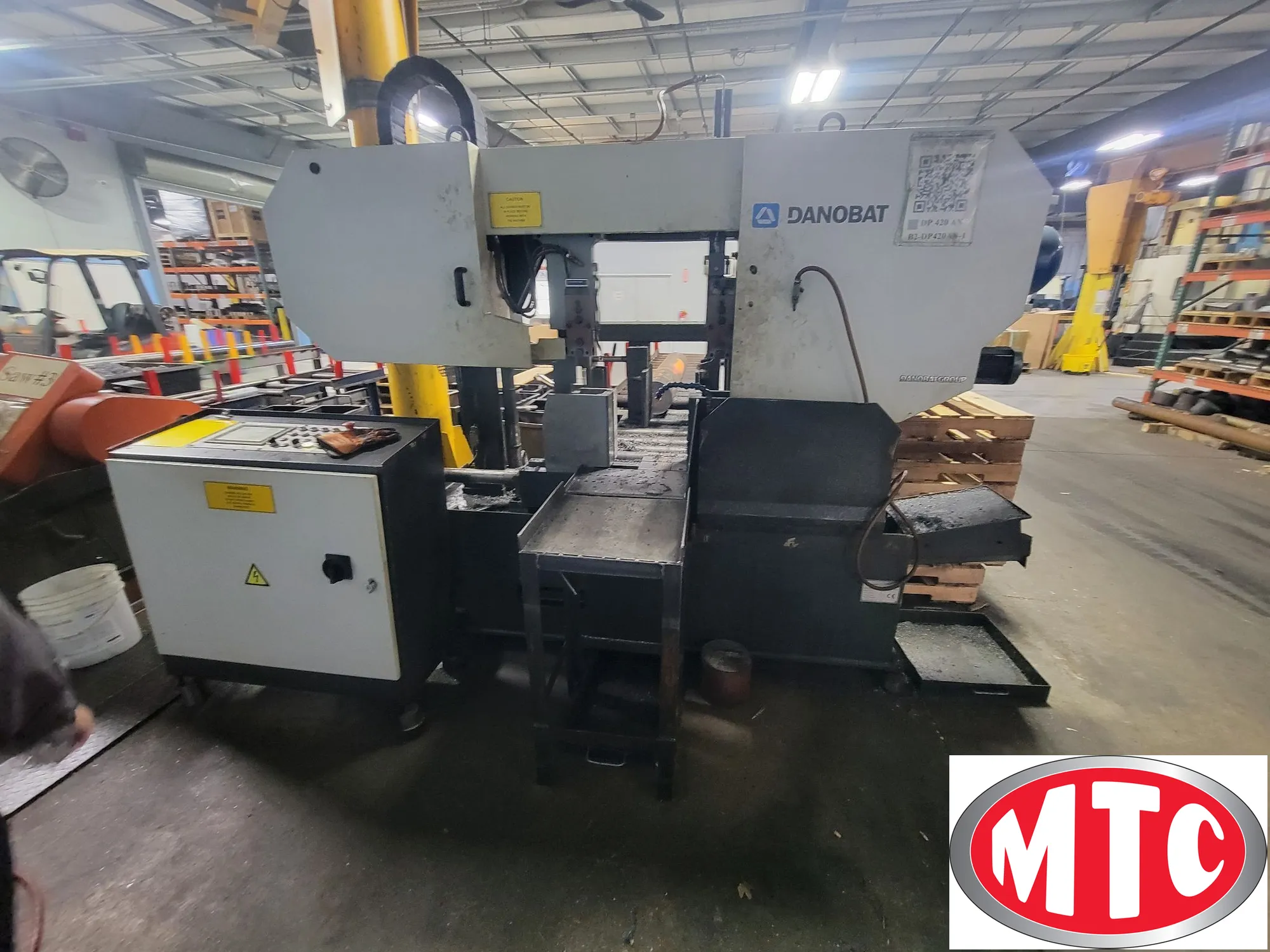 2011 DANOBAT CP-420AN, Indotech,Hyd-Mech dual column