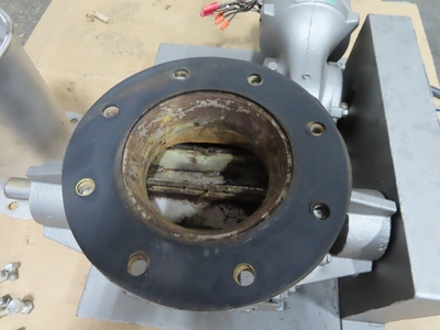 used 6" Isomatic Rotary Airlock, 1 hp
