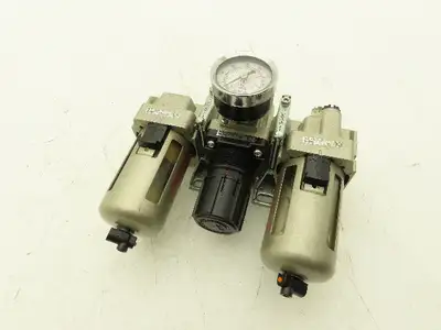 SMC AL30-N02-3Z Pneumatic Air Filter Regulator Lubricator Assembly
