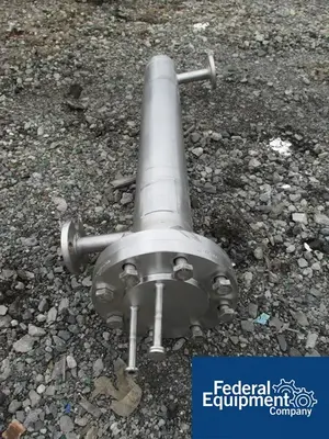 USED Allegheny Bradford 5 Sq Ft Allegheny Bradford Heat Exchanger, S/S, 150/150#