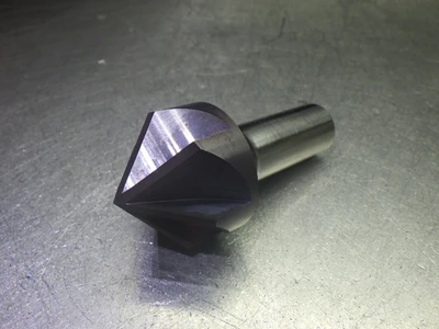 KEO 1.5" 100 Deg 6 Flute Carbide Counter Sink 3/4" Shank 55822-TiAlN (LOC1153A)