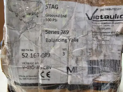 New | in-Stock VICTAULIC V030789CBV Valves/Fittings British Columbia CA | Lenmark #1440796