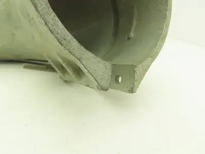 NA Metallic Flex Squeeze Connector 4" 90° Elbow Zinc Die Cast