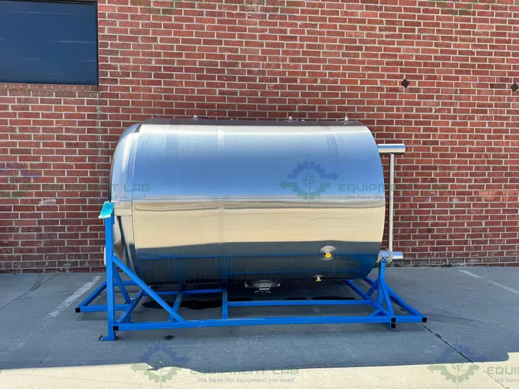 New | in-Stock 2022 DME 5000 LITER STAINLESS STEEL JACKETED VESSEL / HOLDING TANK Jacketed Tanks California US | Equipment Lab #877342