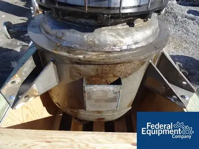 USED Pfaudler 20 Gal Pfaudler Reactor, 316L S/S and Glass,12/100#