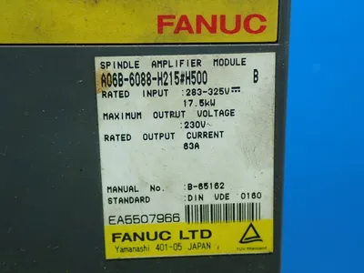 USED FANUC A06B6088H215#H500
