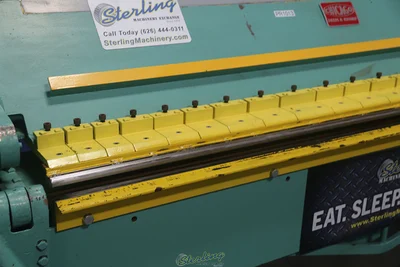 Used CHICAGO W37 Box & Pan Brakes including Finger California US | Sterling Machinery Exchange #1467009