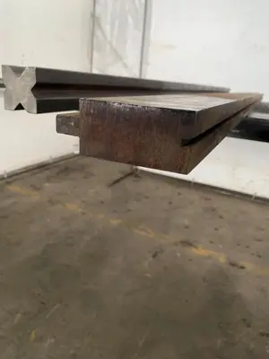 6'(72") PRESS BRAKE DIE HOLDER. STOCK # 0875624