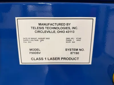2022 TELESIS F50DSV Laser Markers | Machine Tool Emporium (9)