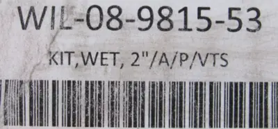NEW WILDEN WIL-08-9815-53 WET END REPAIR KIT 2" WIL08981553 08-9815-53