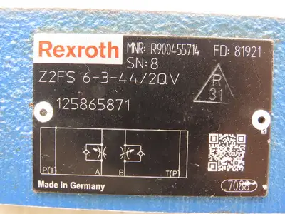 Used REXROTH _UNKNOWN_ Valves/Fittings Indiana US | Arrow Industrial #1408506