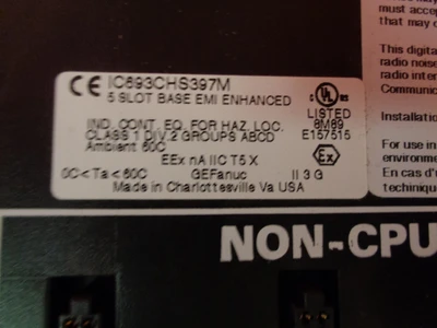 USED GE IC693CHS397M