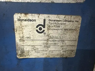 USED DONALDSON TORIT DMC-MMB