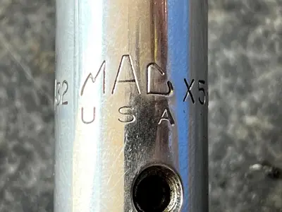 Mac Tool X56DS 5/32" Hex/Allen Bit Chrome Socket Driver 3/8" Drive SAE