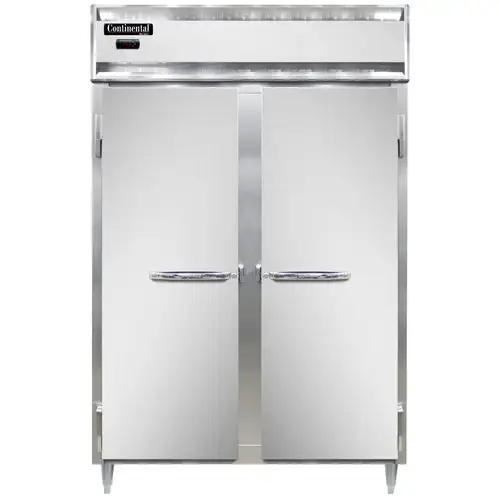 Continental DL2W-SS Full Height Insulated Mobile Heated Cabinet W/ (38) Pan Capacity, 208-230v/1ph