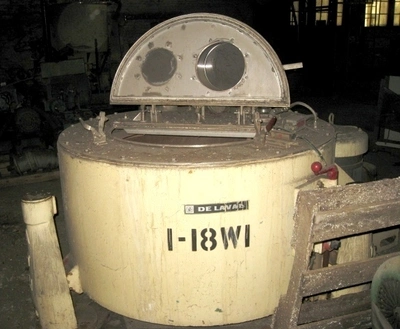 (2) ATM/De Laval 48 x 20 perforate basket centrifuges, SS.