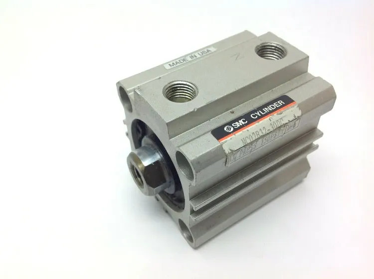 Used SMC PNEUMATIC COMPACT CYLINDER Pneumatic Cylinders | Maverick Industrial Sales #1115879