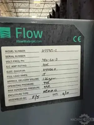 USED 2014 FLOW MACH 3 4020B DWJ
