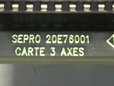 USED SEPRO ROBOTIQUE 20E76001