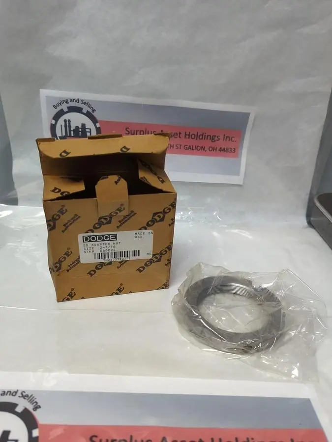 New | in-Stock DODGE 066024 Nuts & Screws Ohio US | Surplus Asset Holdings #1246410