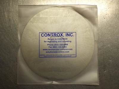 Controx 6" x 1/16" HSSCo Slot Saw 1.25" Arbor 160 Teeth 241620 (LOC3432)