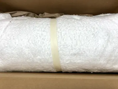 N/A | Ceramic Fiber Insulation Sheet for Furnaces 1/4" Thick x 24" Wide x 20' Long - New – Open box