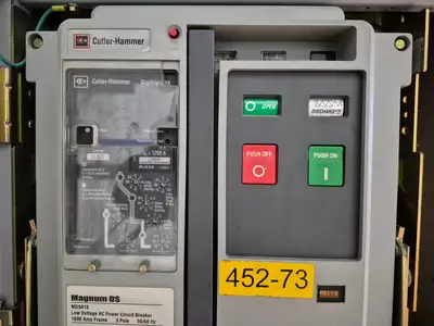 Magnum DS 600V 3200A 65kA Switchgear Lineup w/ MDS616 & MDS632 Breakers