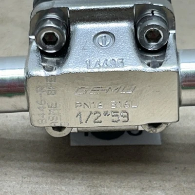 NEW Gemu PN16 316L