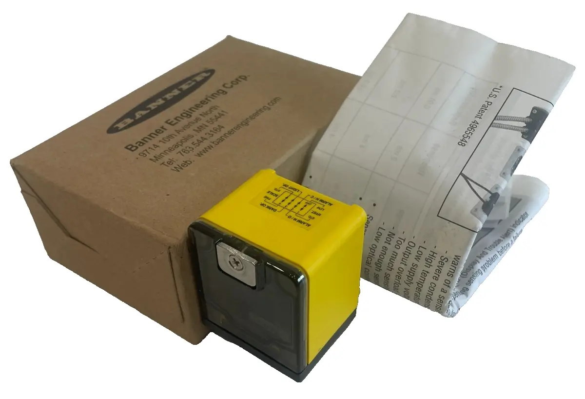 NEW BANNER ENGINEERING OSBFX PHOTOELECTRIC SENSOR HEAD