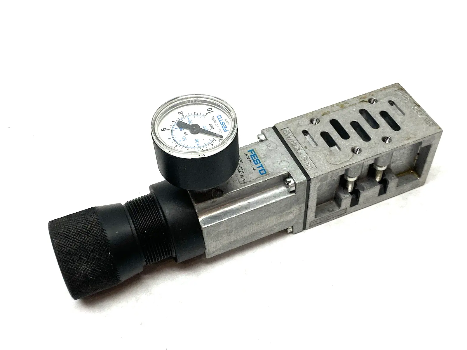 USED FESTO INTERMEDIATE PRESSURE REGULATOR PLATE 13000434