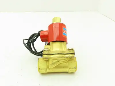 Lancer 2LE1HB4052 2-Way Skinner Steam Solenoid Valve 1/2" NPT N.O. 0-50psi 120v