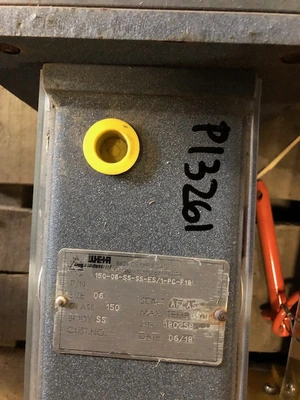 6" Weir Delta Industrial 150-06-SS-SSE5/1-PC-F18 Pneumatic Knife Gate Valve, New Storeroom Spare