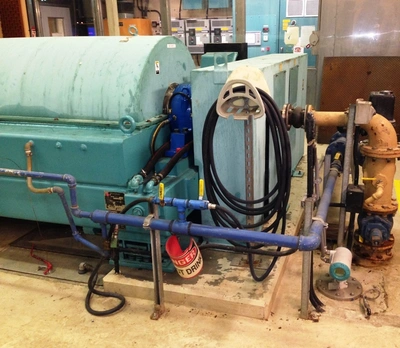Sharples XM-706 Super-D-Canter centrifuge, 316SS.