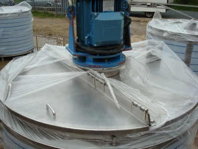 1,100 L S/S Electrically Heated Jacketed Cooker Tank