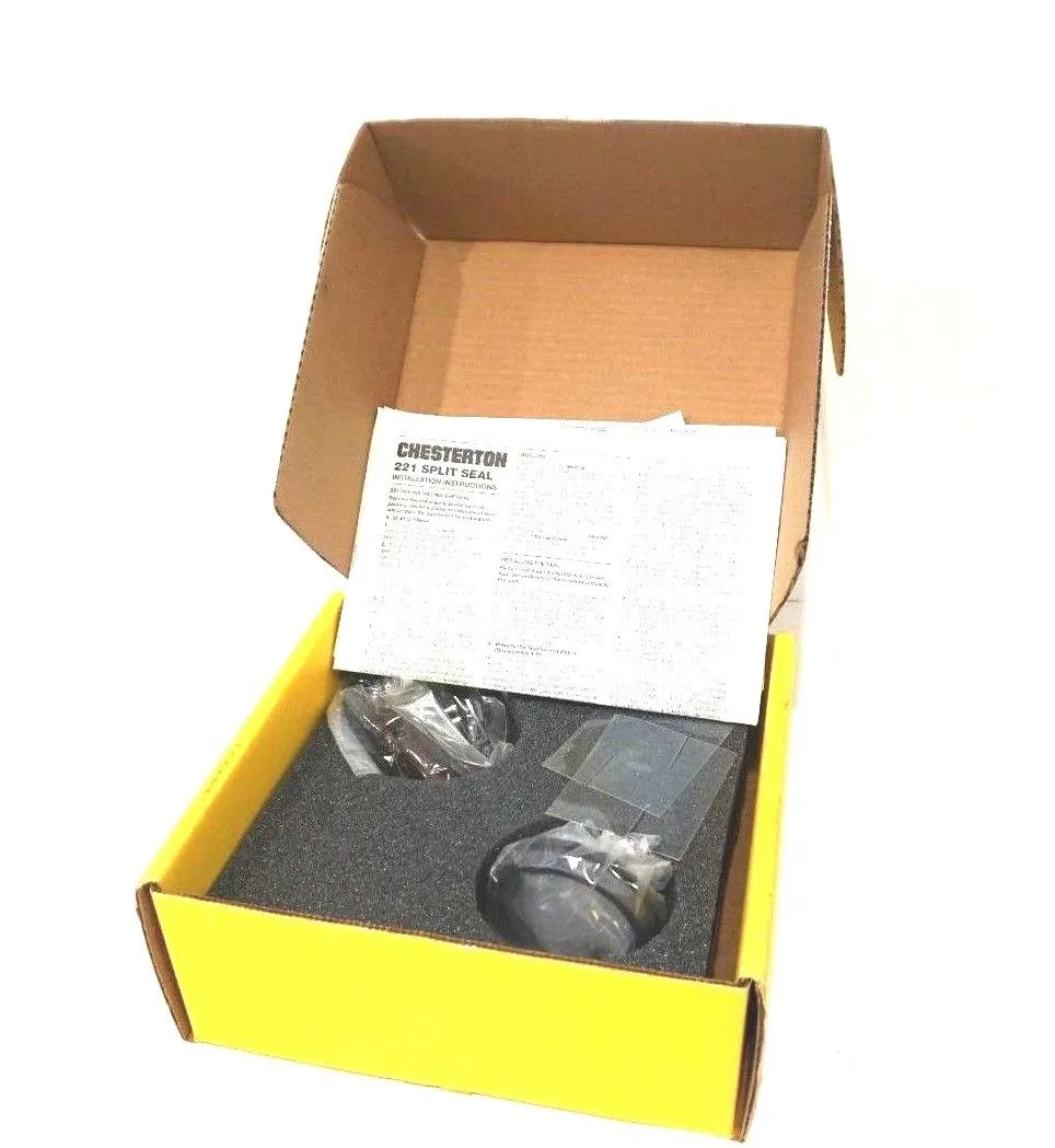 NEW CHESTERTON 221 SPARE SEAL KIT SEAL SIZE 18 SHAFT SIZE 2.250