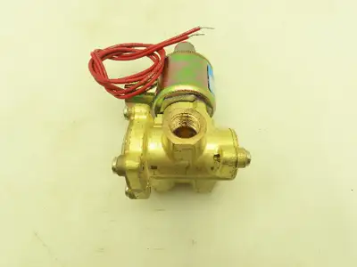 Honeywell Skinner XL3LB3150 Brass Solenoid Valve 3-Way NC 120V 150 PSI 3/8" NPT