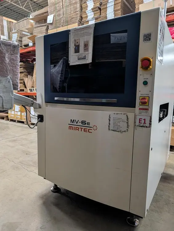 Used 2015 MIRTEC MV-6E Solder Paste Inspection System | SMT Resource #487457