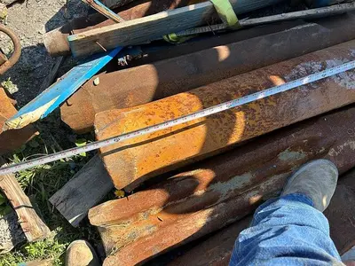 Used AFTERMARKET 11-3/4" TO 12" X 5 FT VENT HOLE CHISEL BIT FOR CABLE TOOL Tool Bits Pennsylvania US | East West Machinery & Drilling #1417322