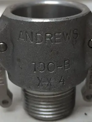 New | in-Stock DIXON/ANDREWS 100-B Valves/Fittings | Surplus Asset Holdings #1219850