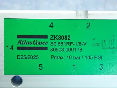 NEW ATLAST COPCO ZK8082