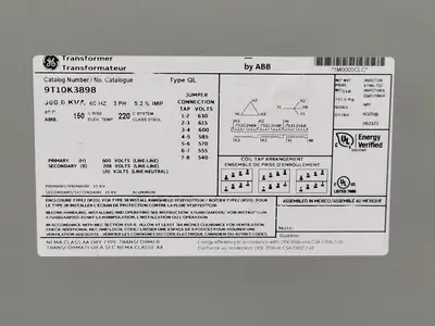 NEW GENERAL ELECTRIC 9T10K3898