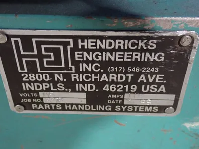 Used 1989 HENDRICKS ENGINEERING INC. _UNKNOWN_ Feeders (Material Handling) | HGR 24 #746517