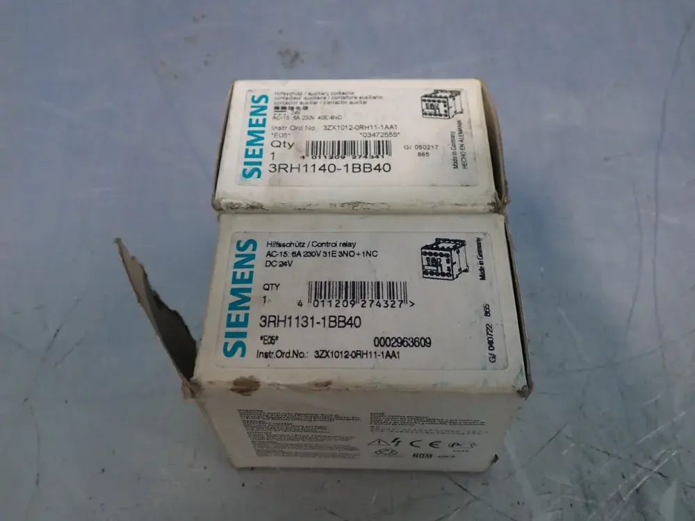 USED SIEMENS 3RH11311BB40