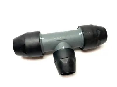 New | in-Stock AIRNET REDUCER TEE PIPE COUPLING FITTING DN 50 2" TO DN40 1-1/2" Valves/Fittings | Maverick Industrial Sales #1104948